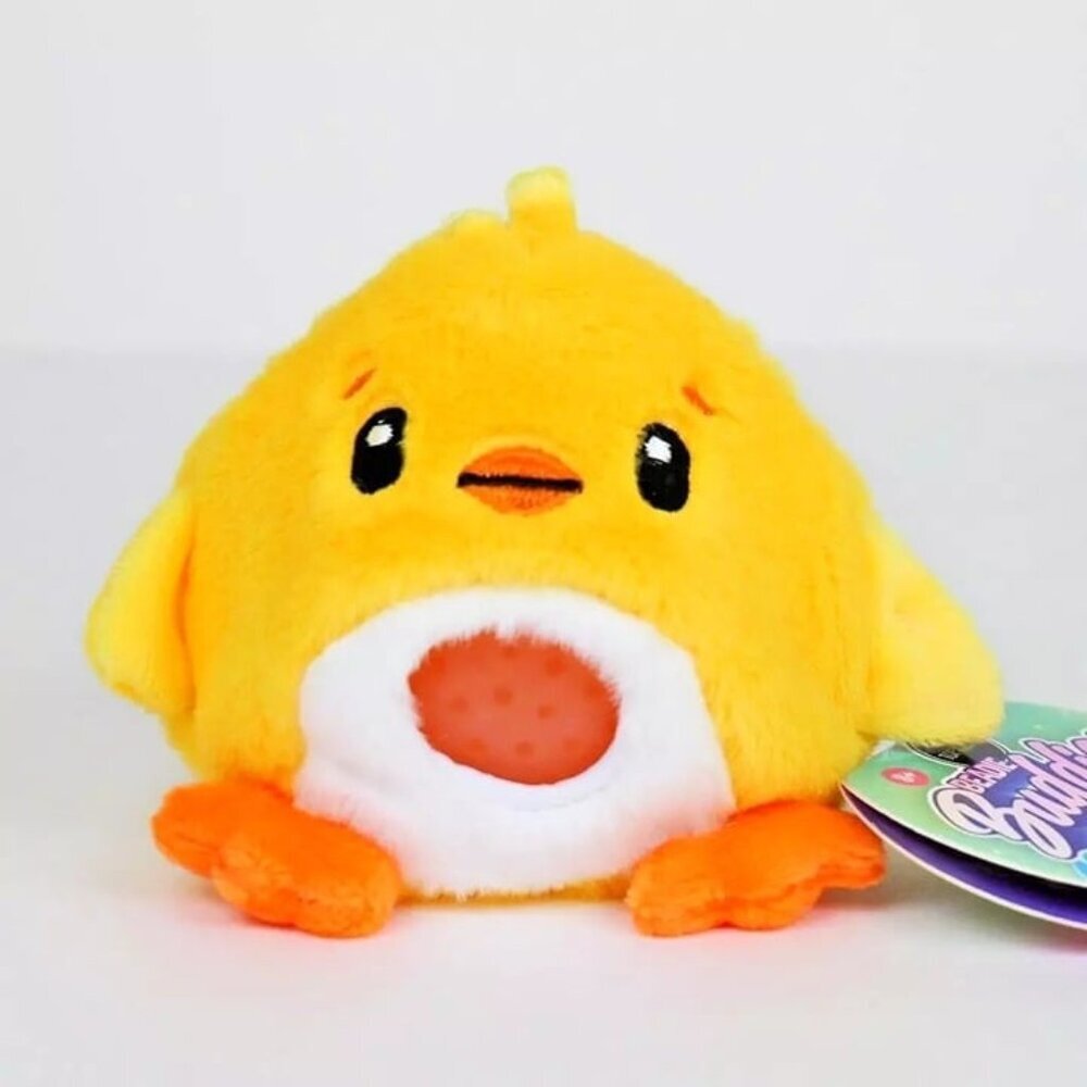 Easter Spring Beadie Buddies Sensory Plush Toy - Yellow‎ Chick